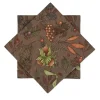 Serviett Autumn fruits Brun