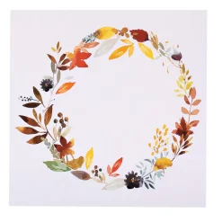 Serviett Høstkrans