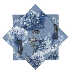 Serviett Hydrangea Blå