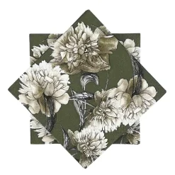 Serviett Hydrangea Grønn