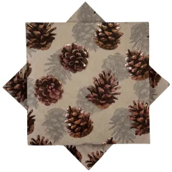 Serviett Kongle beige