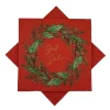 Serviett krans rød