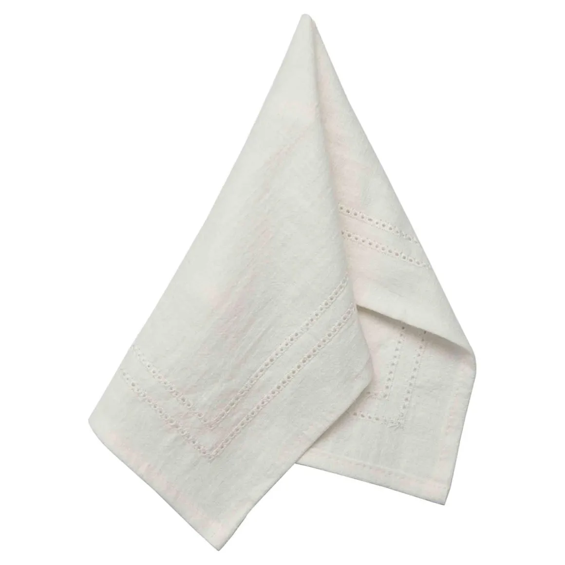 Serviett Molly 35x35cm hvit