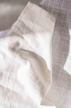 Serviett Molly 35x35cm hvit