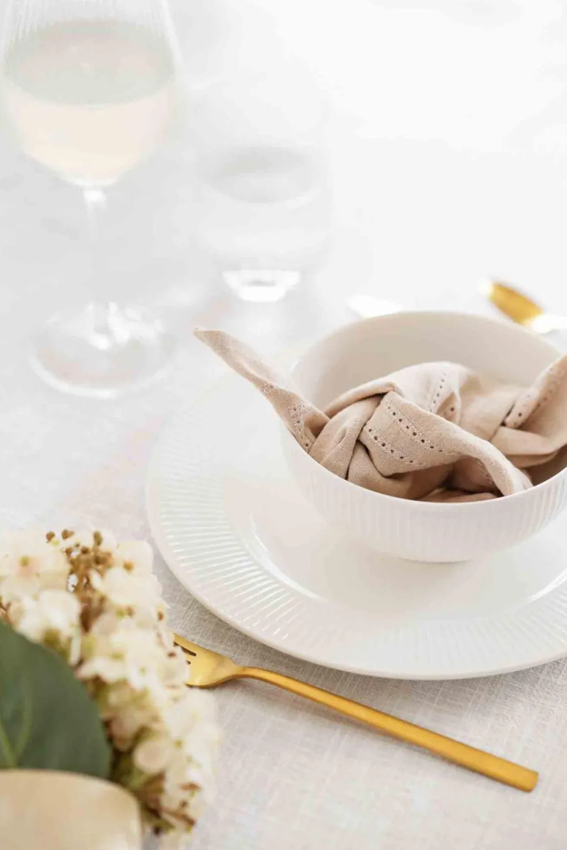 Serviett Molly 35x35cm natur