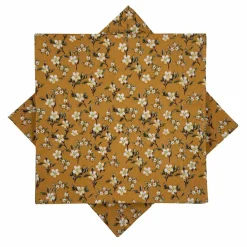 Serviett Tiny Flowers oker