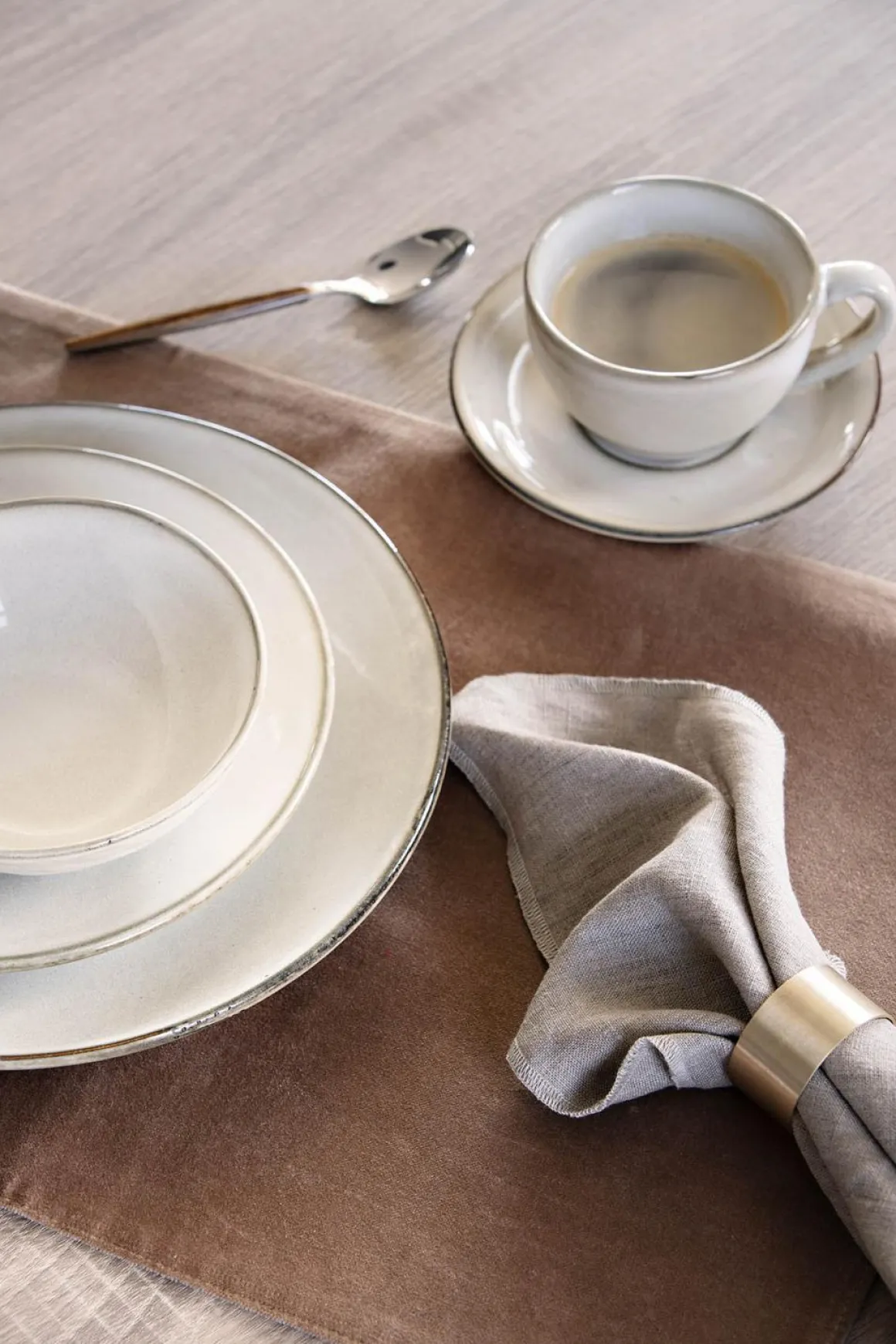 Serviettring 2pk gull