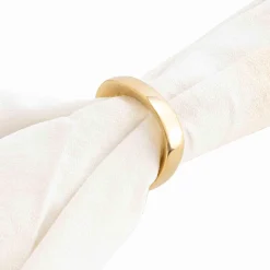 Serviettring 4pk gull