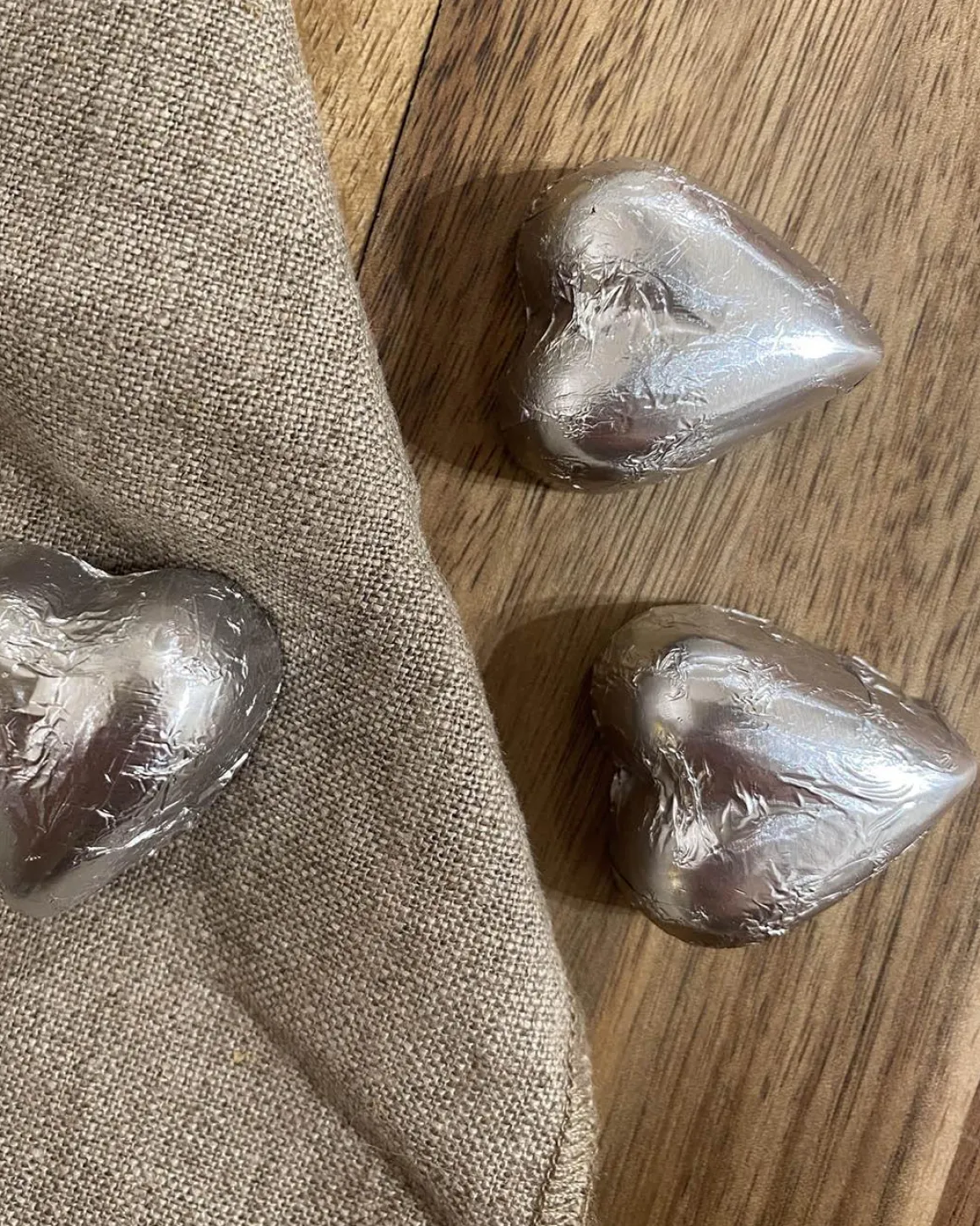 Sjokoladehjerter med salt karamell