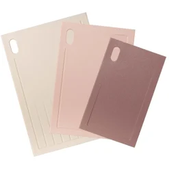 Skjærebrett 3pk rosa