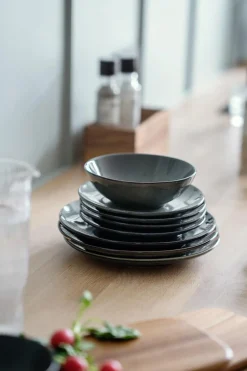 Skål Iben 14 cm grønn-blå