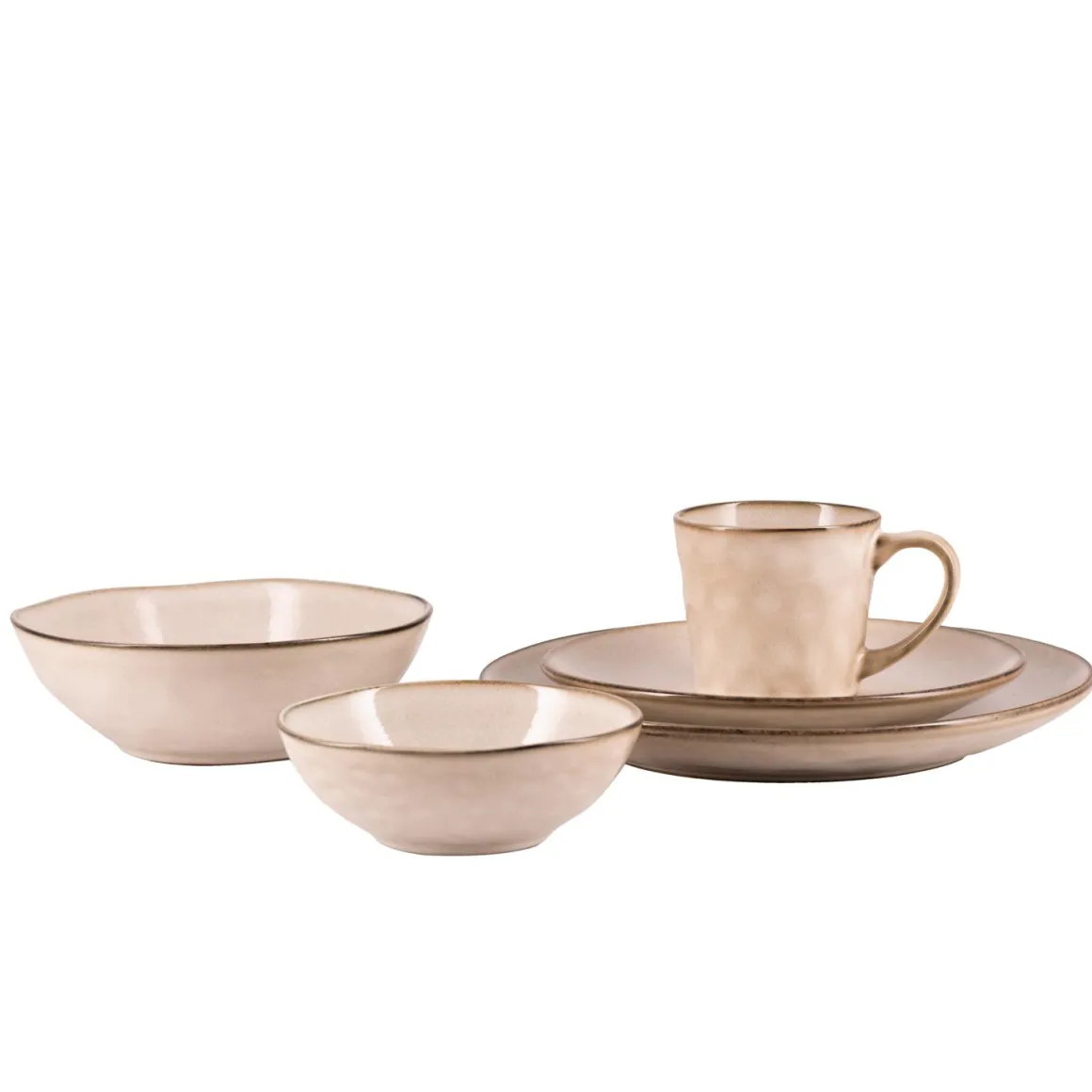 Skål Iben 18cm beige