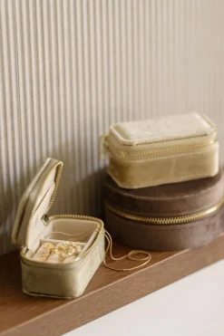 Smykkeskrin Mona 8,5 cm grønn