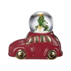 Snøkule Bil med tre