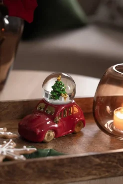 Snøkule Bil med tre