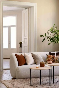 Sofabord Naima lys eik rund Ø70cm