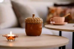 Sofabord Naima lys eik rund Ø70cm