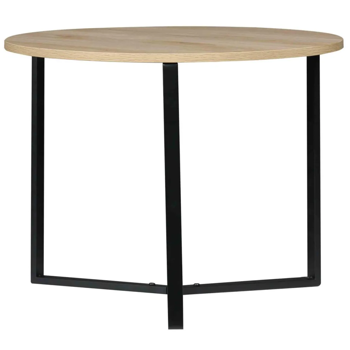 Sofabord Naima lys eik rund Ø56cm