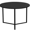 Sofabord Naima sort rund Ø70cm