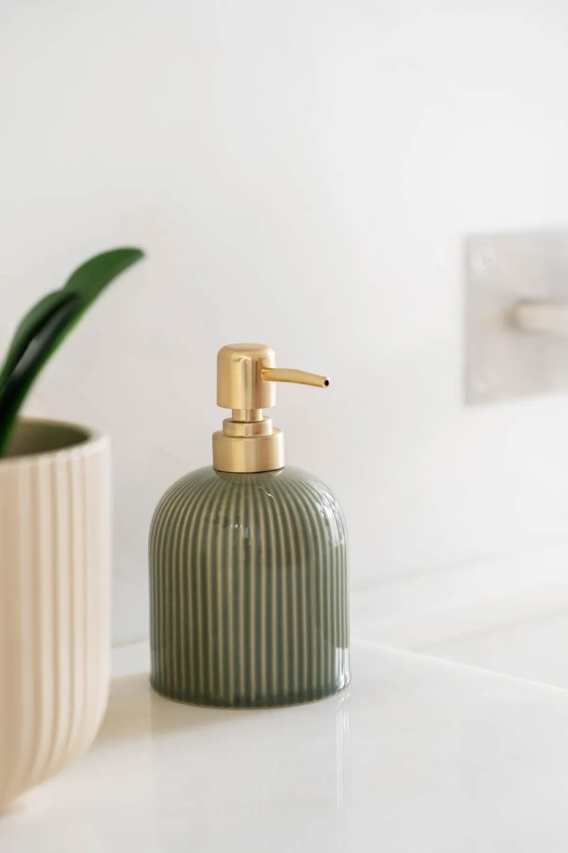 Såpedispenser Eira grønn