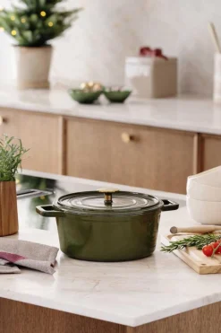 Støpejernsgryte Sabor 4L grønn