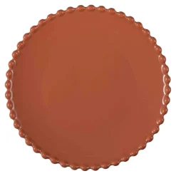 Tallerken Ebba oransje