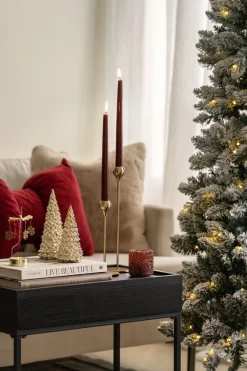 Telysholder Angel 7 cm rød