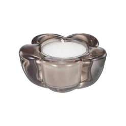 Telysholder Blomst 3,8 cm brun