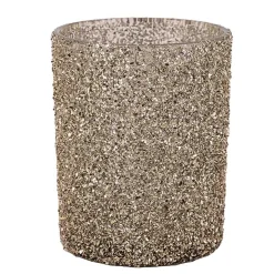 Telysholder Glitter Gull 12,5cm