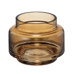 Telysholder Leah 9,5cm brun