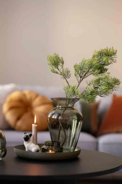 Telysholder Leah 9,5cm grønn