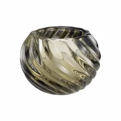 Telysholder Linda 2 pk grønn