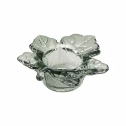 Telysholder Lønneblad 10cm Grønn