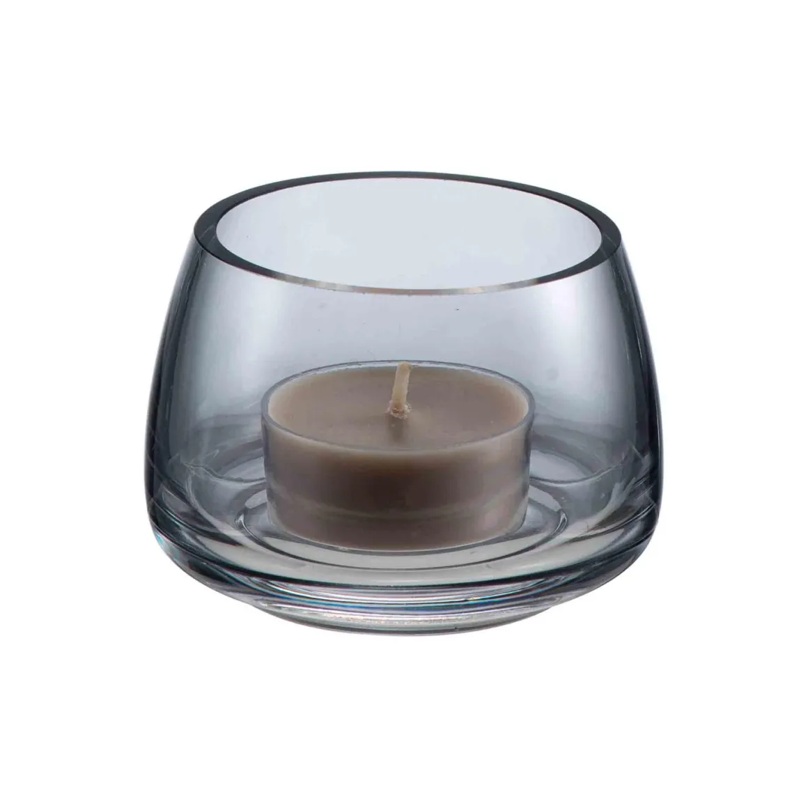 Telysholder Siri 7,5cm grå