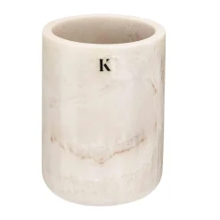 Toalettbørste marmor beige