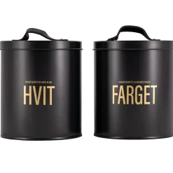 Vaskepulverboks HVIT